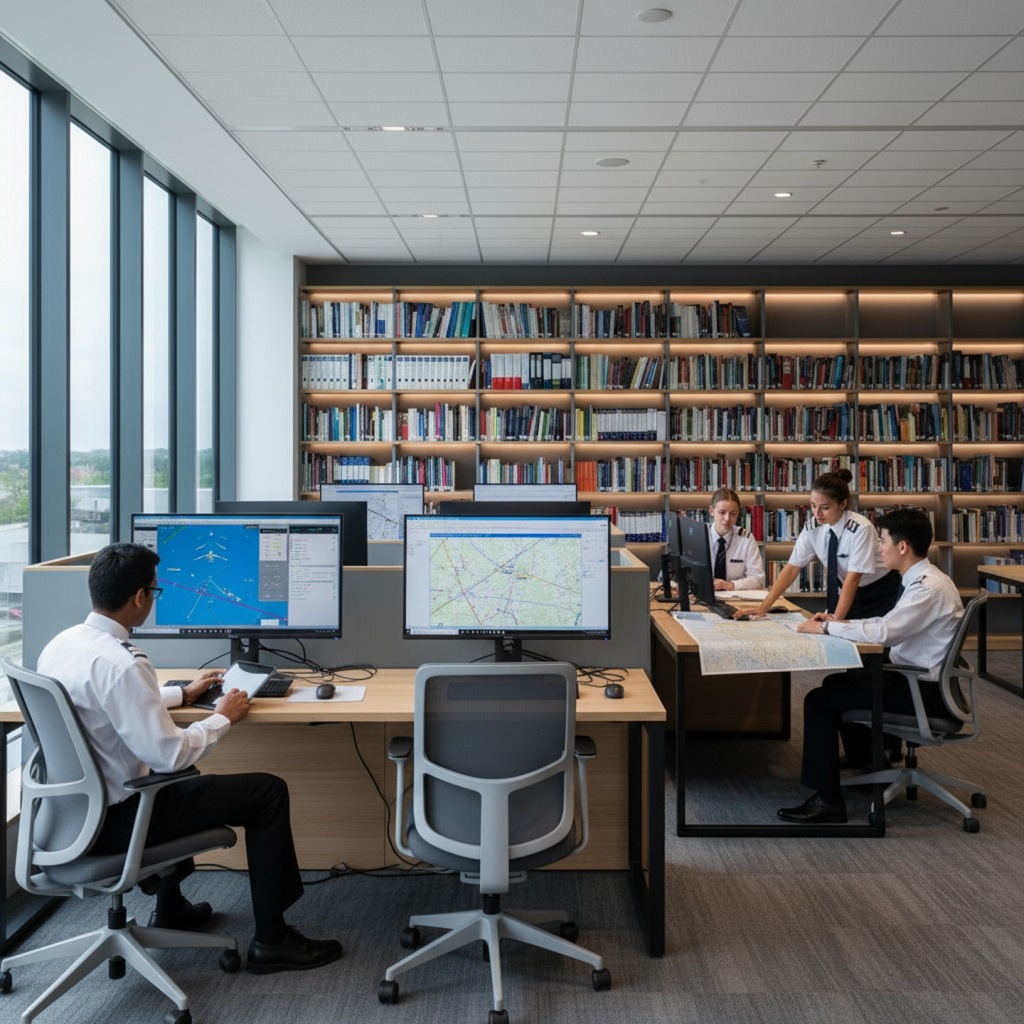 Modern Learning Environment - IndSky Aviation Classroom Facilities