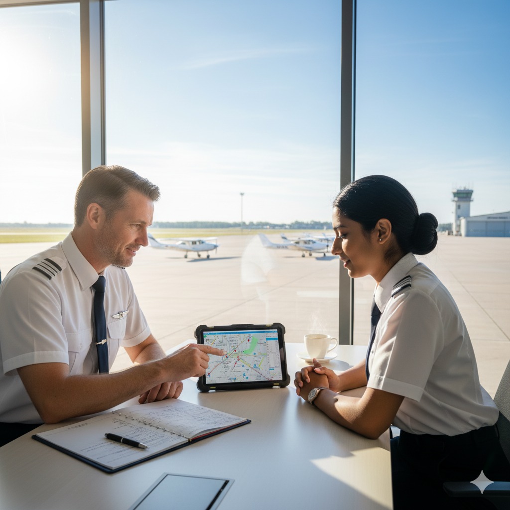 Less Congested Airspace - Poland Open Skies Aviation Training